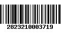 Código de Barras 2823210003719