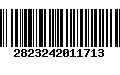 Código de Barras 2823242011713