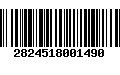 Código de Barras 2824518001490