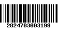 Código de Barras 2824783003199