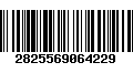 Código de Barras 2825569064229