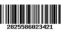 Código de Barras 2825586023421