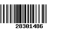 Código de Barras 28301486