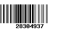 Código de Barras 28304937