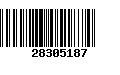 Código de Barras 28305187