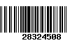 Código de Barras 28324508