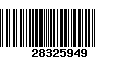 Código de Barras 28325949