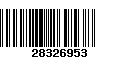 Código de Barras 28326953