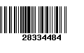 Código de Barras 28334484