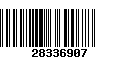 Código de Barras 28336907