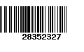 Código de Barras 28352327