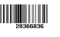 Código de Barras 28366836