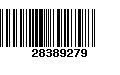 Código de Barras 28389279