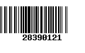 Código de Barras 28390121