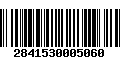 Código de Barras 2841530005060