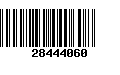 Código de Barras 28444060