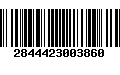 Código de Barras 2844423003860