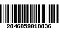 Código de Barras 2846059018836