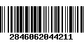 Código de Barras 2846062044211