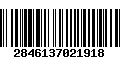 Código de Barras 2846137021918