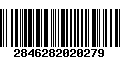 Código de Barras 2846282020279