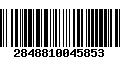 Código de Barras 2848810045853