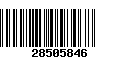 Código de Barras 28505846