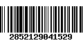 Código de Barras 2852129041529