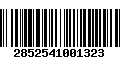 Código de Barras 2852541001323