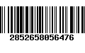 Código de Barras 2852658056476