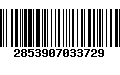 Código de Barras 2853907033729