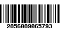 Código de Barras 2856089065793