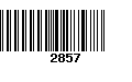 Código de Barras 2857