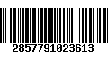 Código de Barras 2857791023613