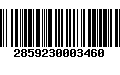 Código de Barras 2859230003460