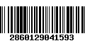 Código de Barras 2860129041593