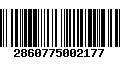 Código de Barras 2860775002177