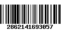 Código de Barras 2862141693057