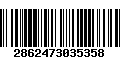 Código de Barras 2862473035358