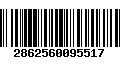 Código de Barras 2862560095517