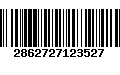 Código de Barras 2862727123527