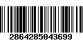 Código de Barras 2864285043699