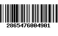 Código de Barras 2865476004901