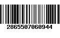 Código de Barras 2865507060944