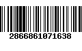 Código de Barras 2866861071638