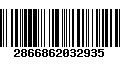 Código de Barras 2866862032935