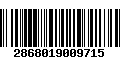 Código de Barras 2868019009715