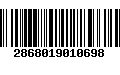 Código de Barras 2868019010698