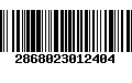 Código de Barras 2868023012404