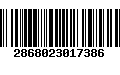 Código de Barras 2868023017386